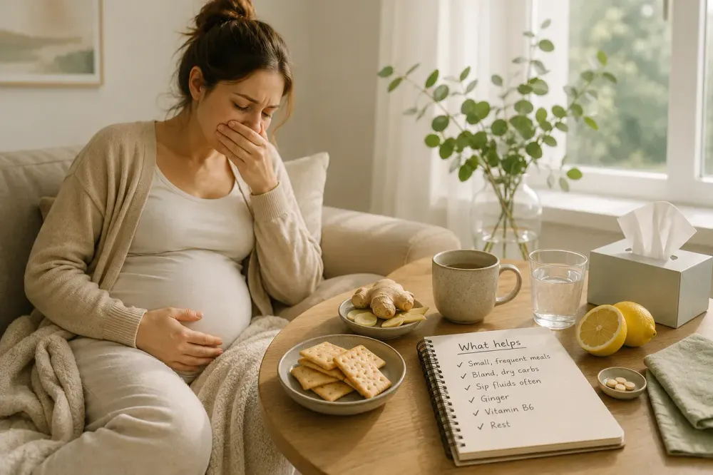 Morning sickness: what actually helps in early pregnancy