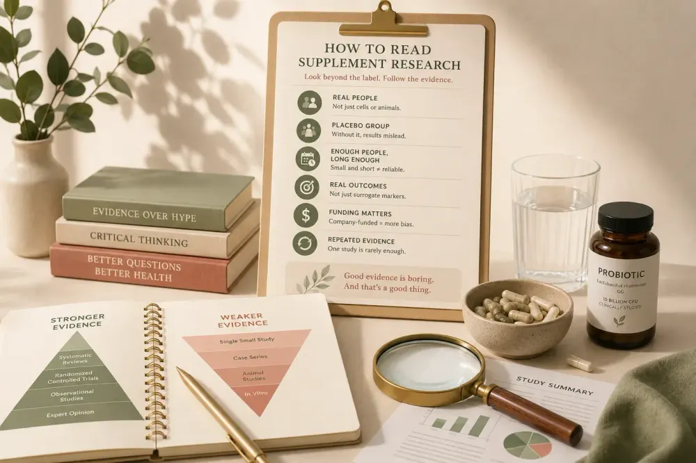 How to read supplement research: what studies really show