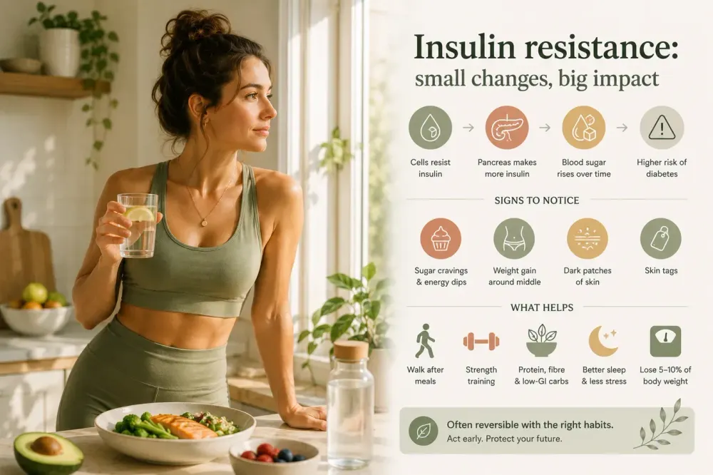 Insulin resistance in women: signs and how to improve it