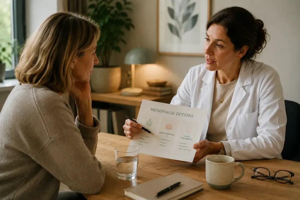 HRT explained: benefits, risks and options for menopause