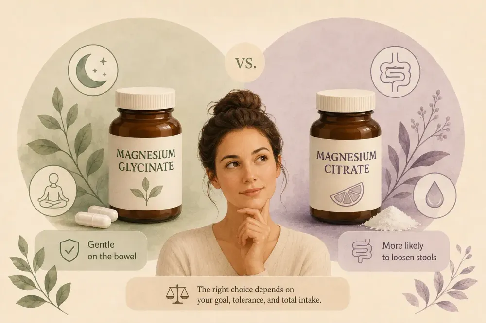Magnesium glycinate vs citrate: which should you take?