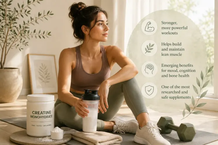 Creatine for women: benefits beyond the gym