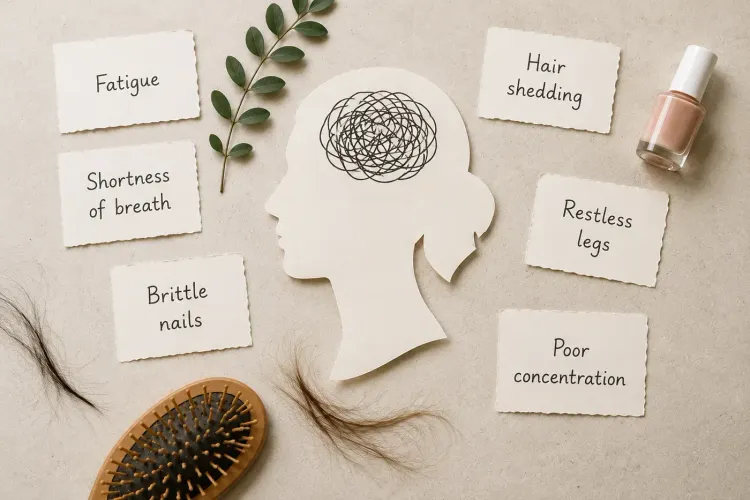 Iron deficiency in women: symptoms, tests and treatment