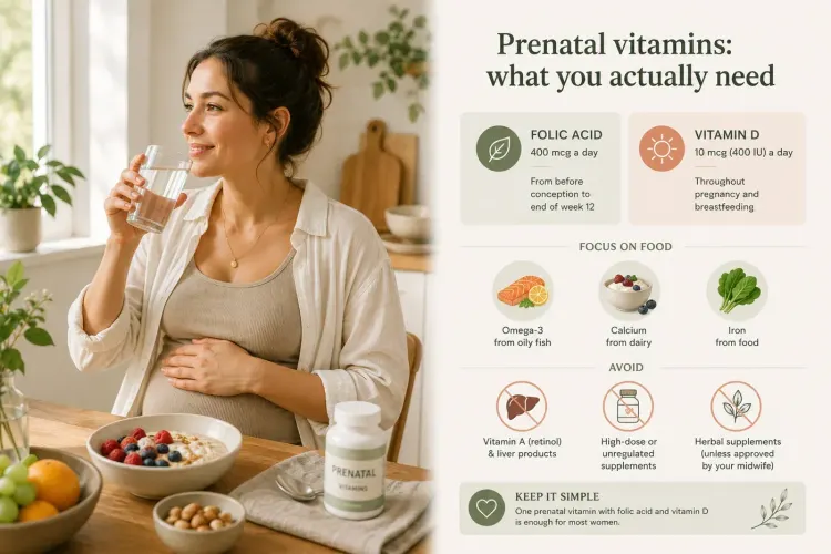 Prenatal vitamins: what you actually need and when to start