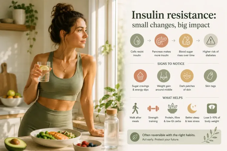 Insulin resistance in women: signs and how to improve it