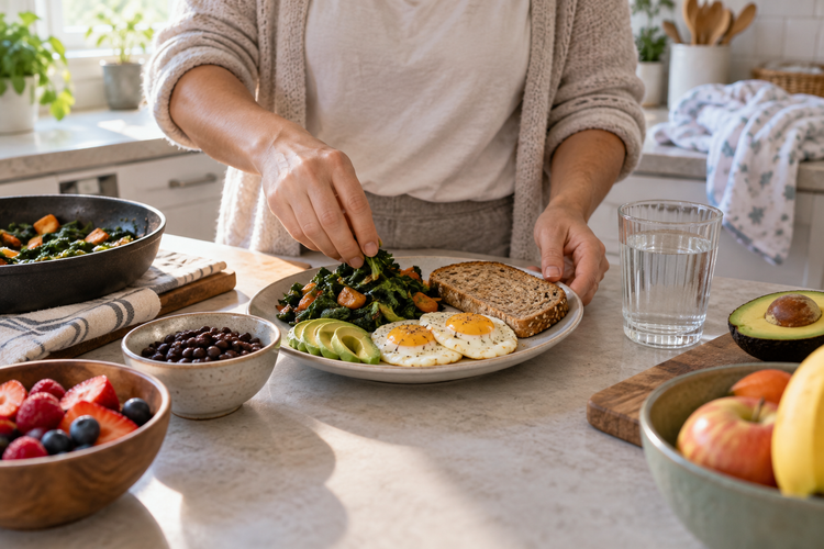 Food preparation for postpartum nutrition