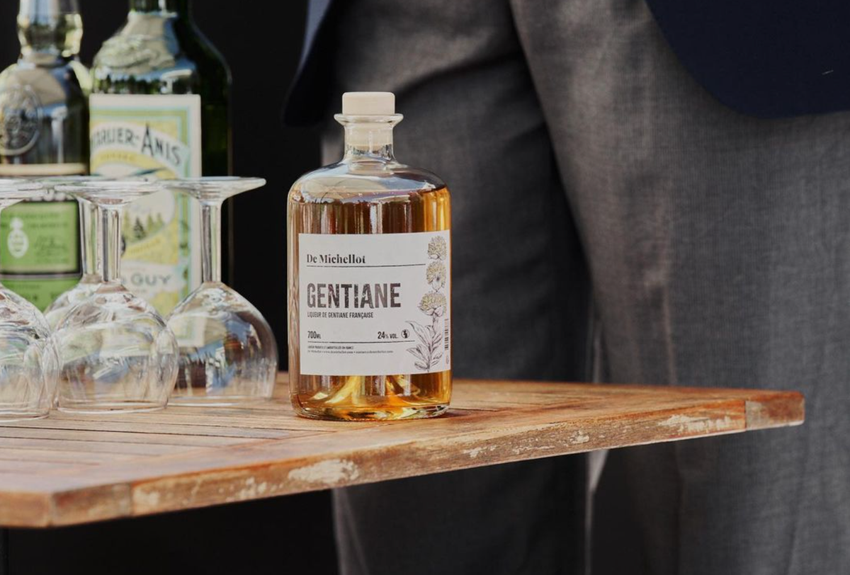 De Michellot - Une liqueur de gentiane pour un White Negroni