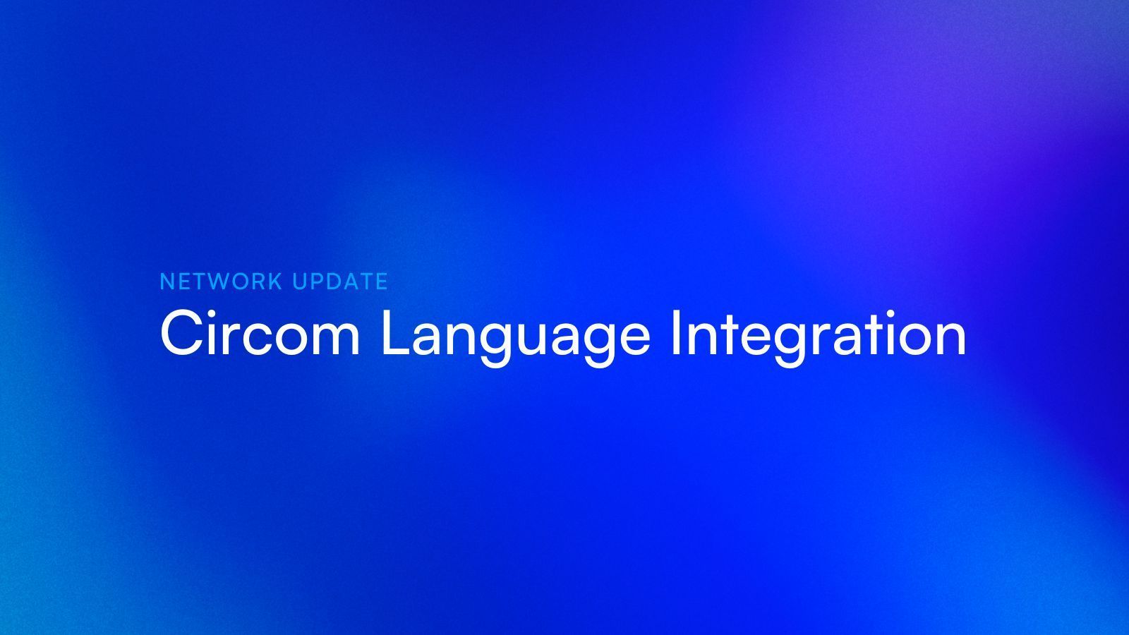 Circom Language Integration: Anonymous Credentials Protocol Update