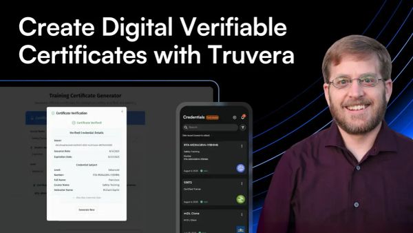 How to Create Digital Verifiable Certificates with Truvera [Demo]