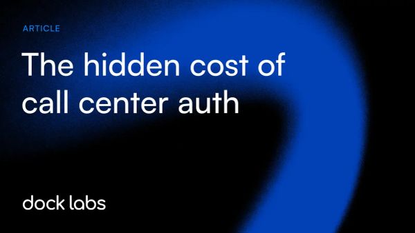 The hidden cost of call center authentication