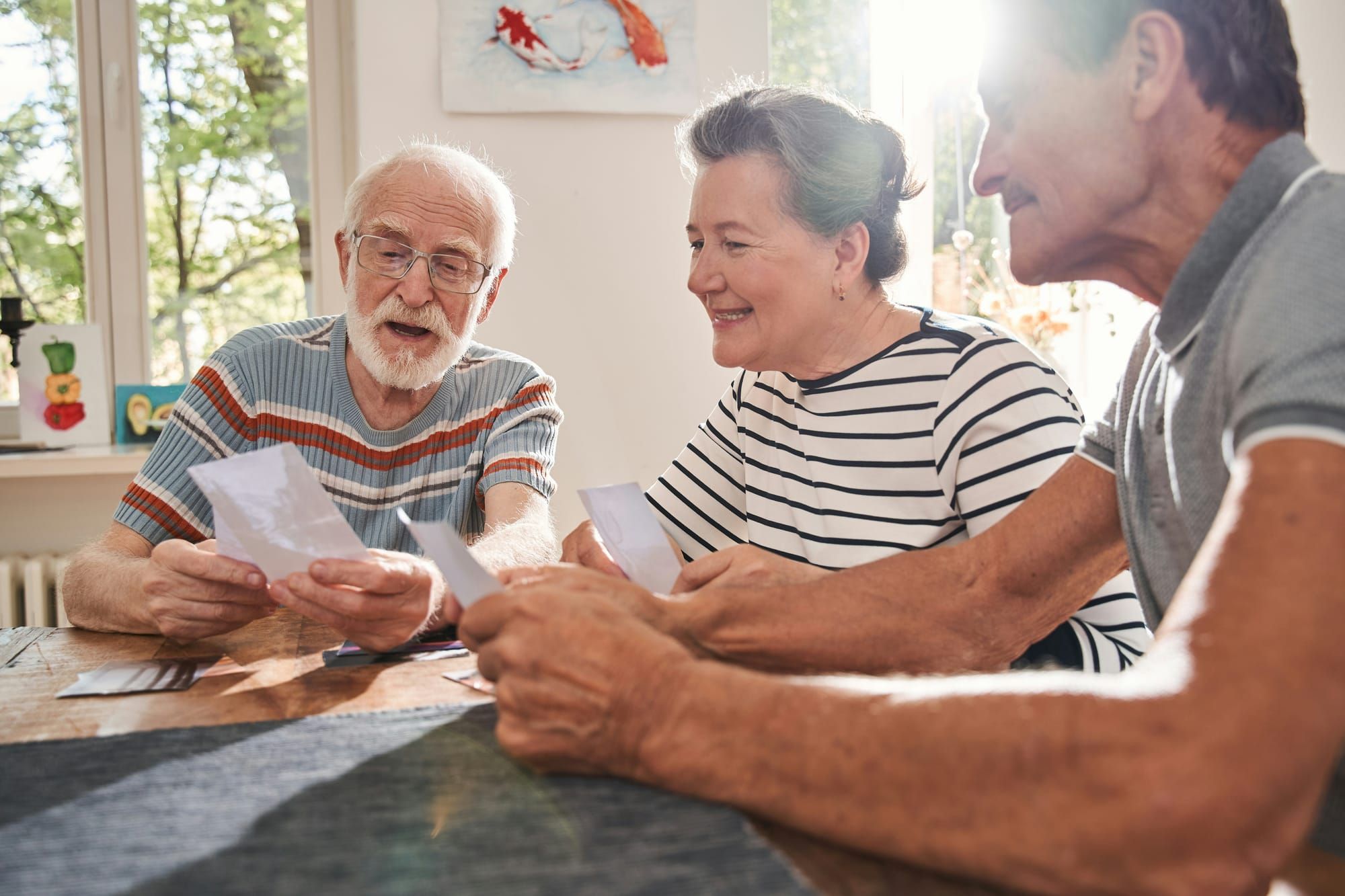 What happens financially when a self‑funder's savings run down to the threshold