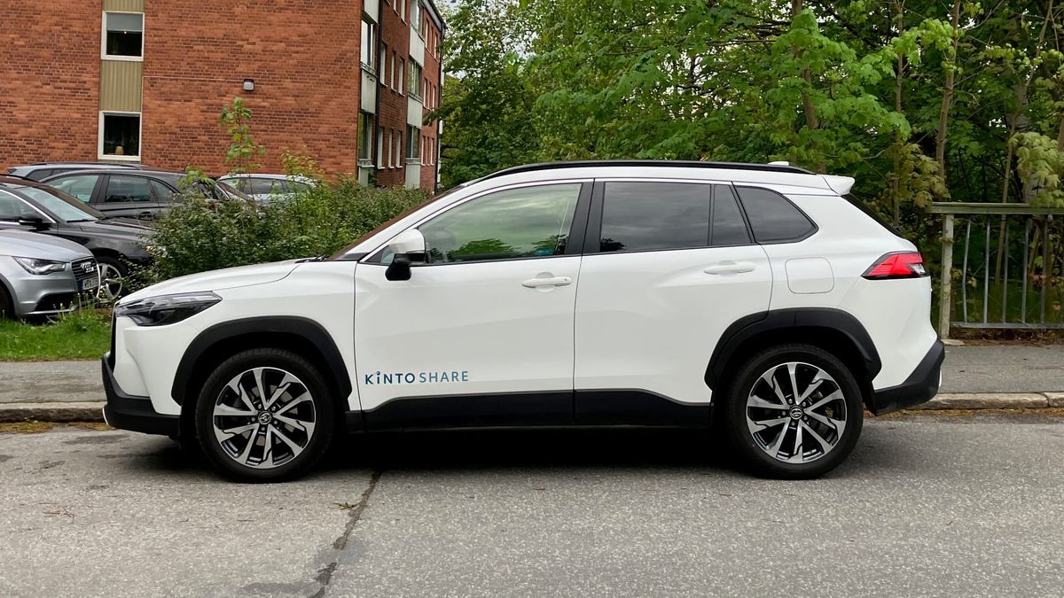 Testar hyrbil från Kinto