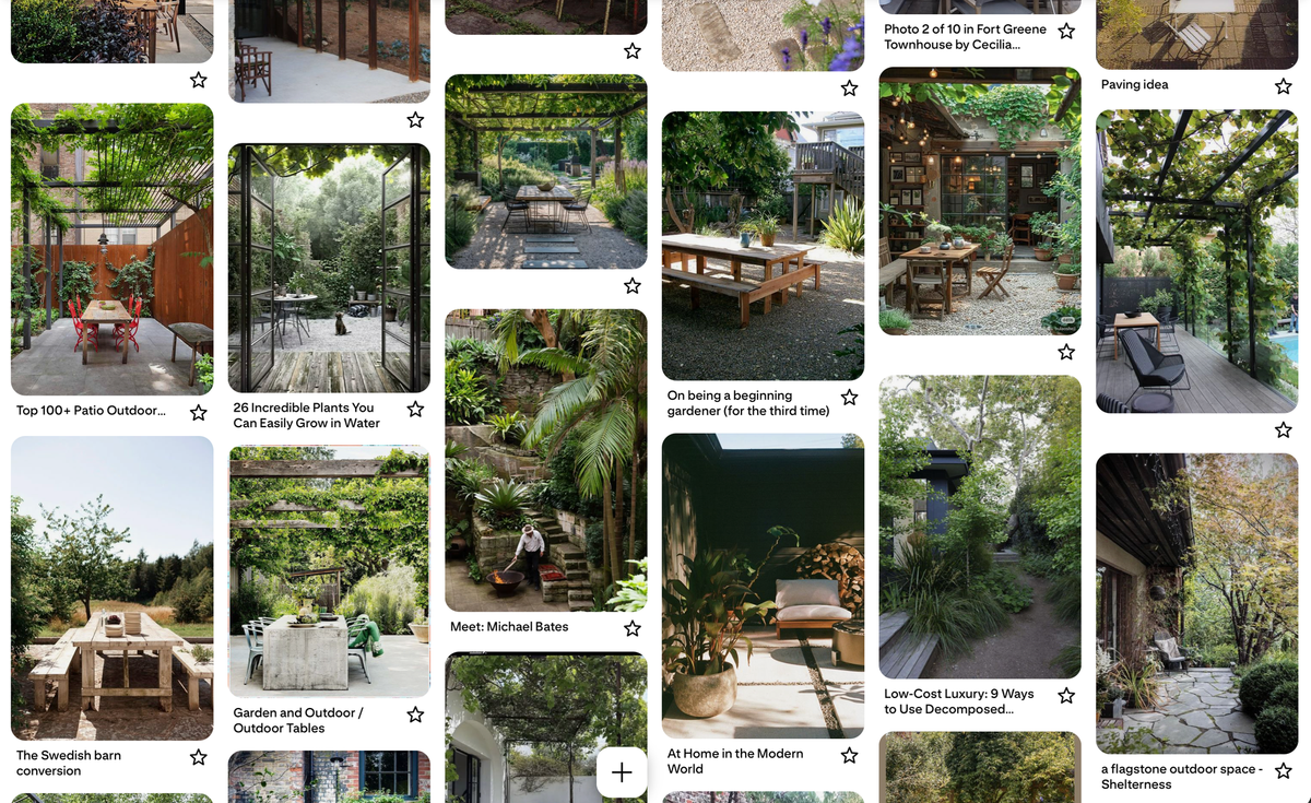 The courtyard/kitchen garden conundrum