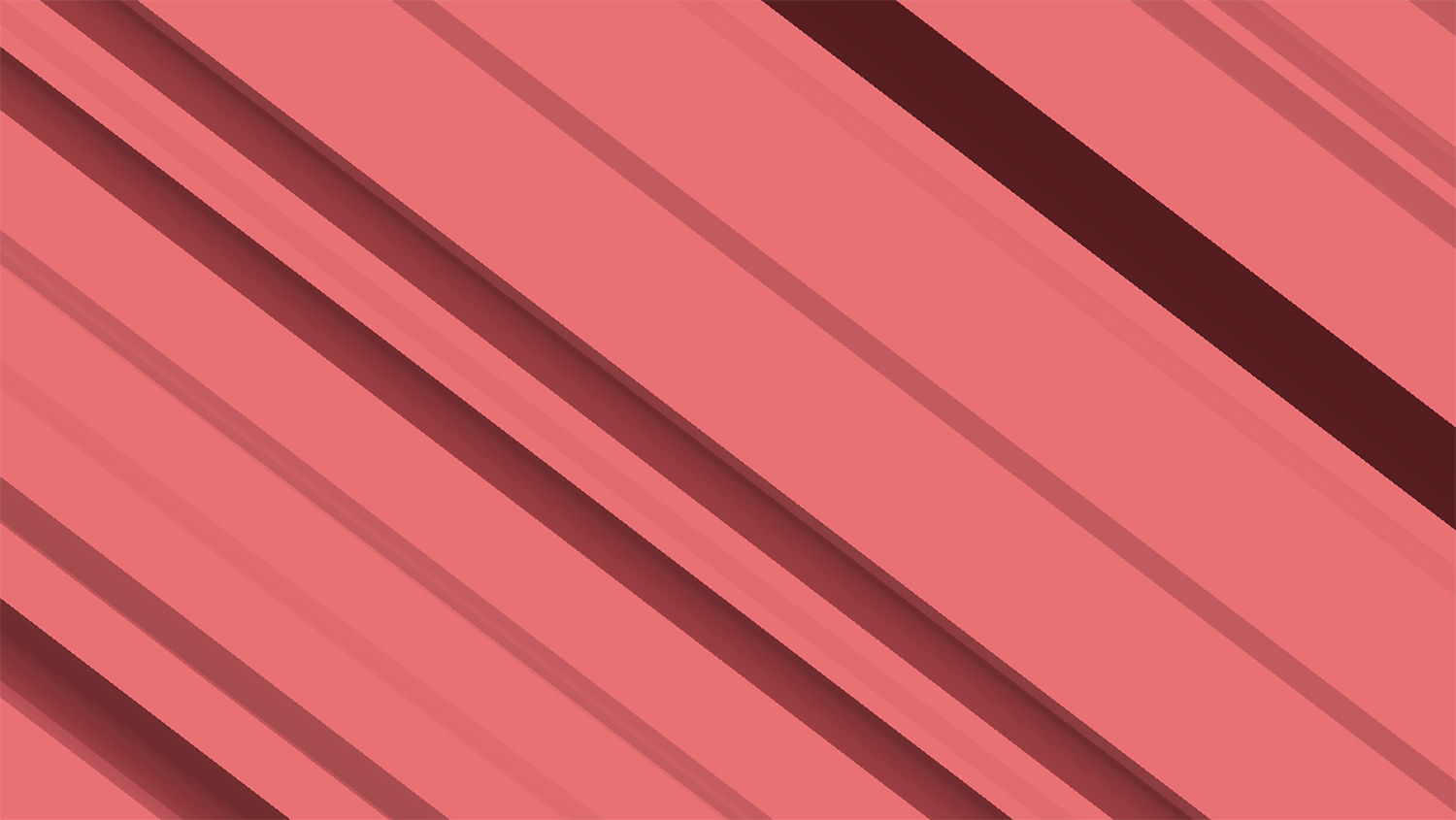 Abstract imagery based on diagonal striations slanting left to right