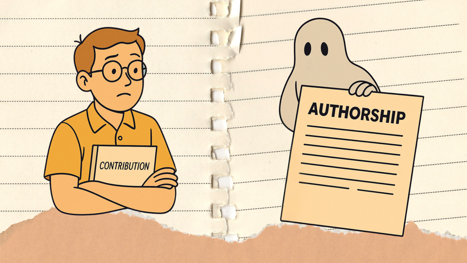 The Ghost / Ghosted Authorship Dilemma