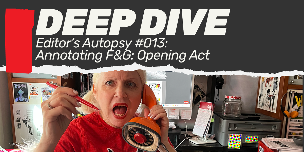 Annotating F&G - The Opening Act