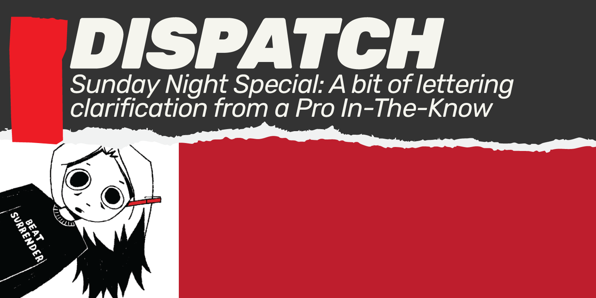 Direct from a Lettering Maestro