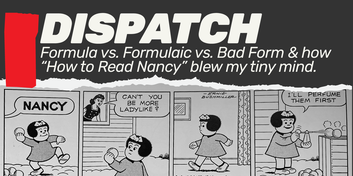 Formula vs. Formulaic vs. Bad Form
