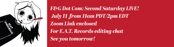 Second Saturday, July 11, Zoom Link