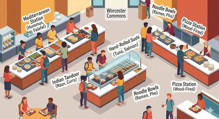 The best college food in America