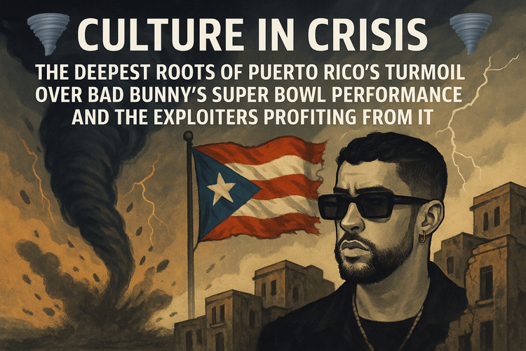 🌪️ CULTURE IN CRISIS: The Deepest Roots of Puerto Rico’s Turmoil Over Bad Bunny’s Super Bowl Performance and the Exploiters Profiting From It 🌪️