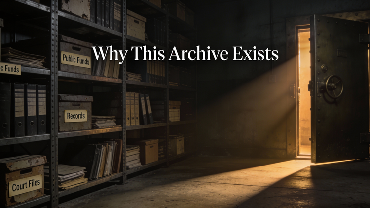 Why This Archive Exists