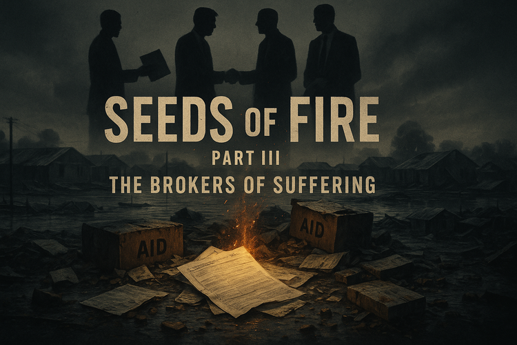 Seeds of Fire — Part III: The Brokers of Suffering