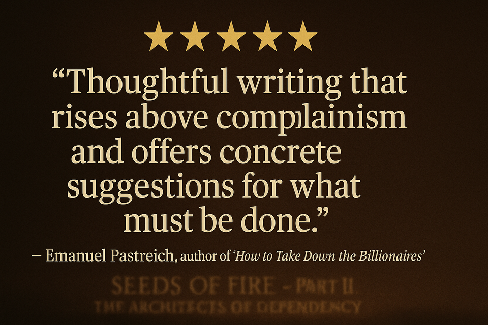 Seeds of Fire, Part II: The Architects of Dependency