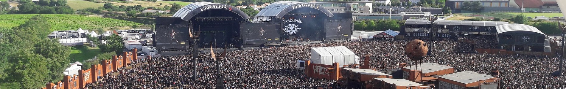 Hellfest : le festival de metal à Clisson en Vendée