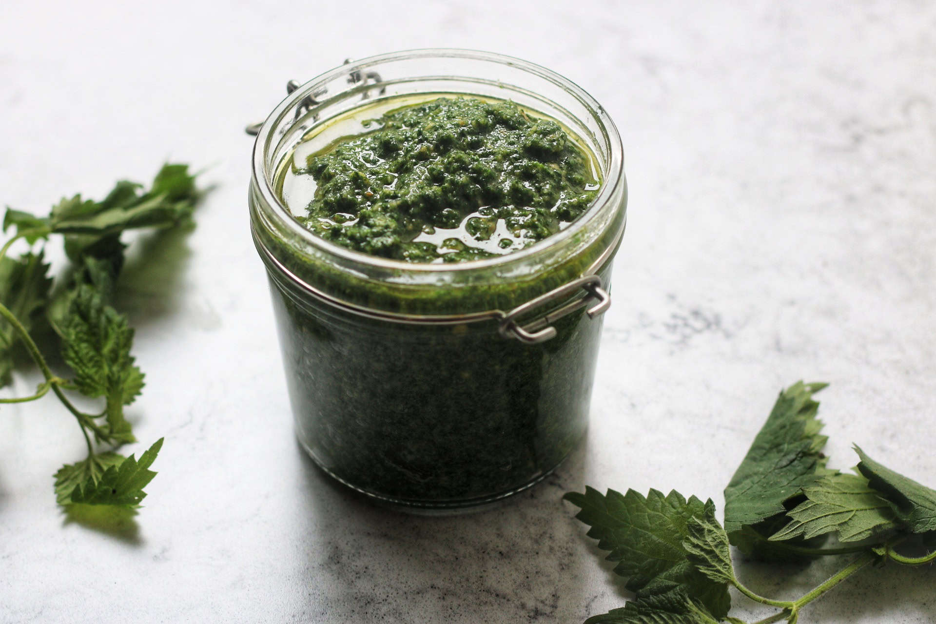 Wild Nettle Pesto