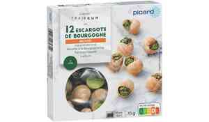 Escargots de Bourgogne chez Picard