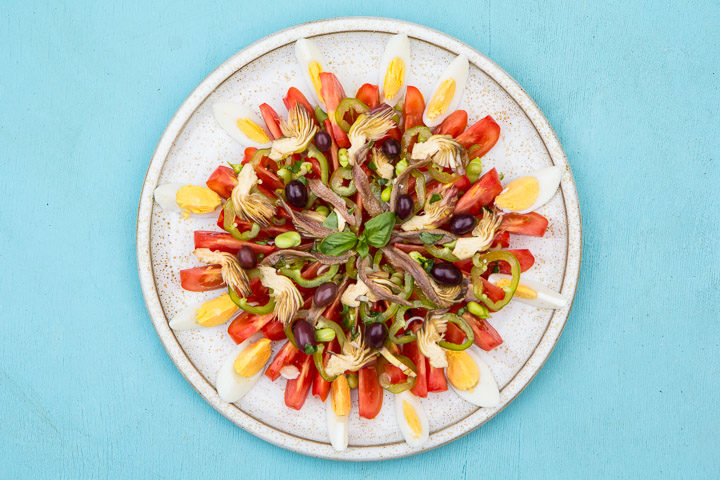 Salade niçoise contemporaine ©&nbsp;Camille Oger