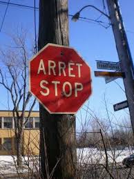 The Decline and Fall of the Arrêt/Stop Sign