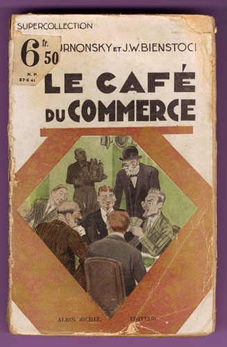 A magazine cover with a group of men talking

Description automatically generated