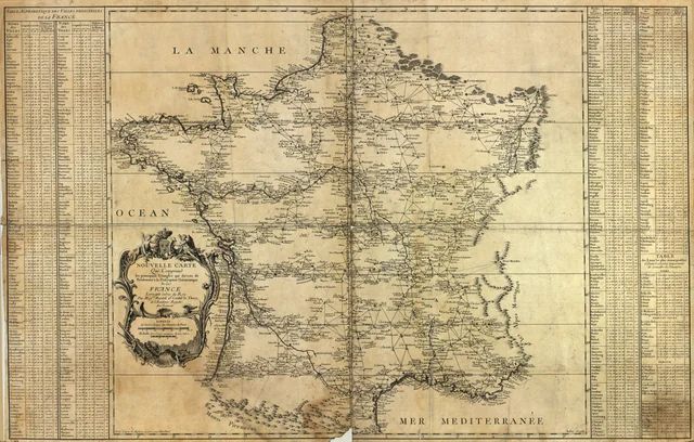 The first French Map: the Carte de Cassini