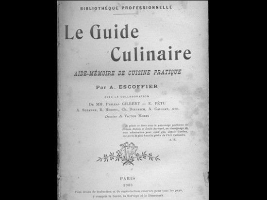 Escoffier: The General of the Kitchen