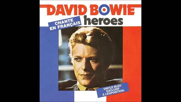 David Bowie in Berlin, in French, in the rain