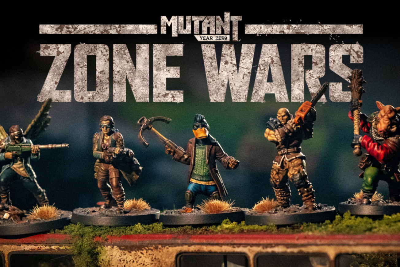 Mutant: Year Zero Skirmish Game Zone Wars Goes Live on Kickstarter