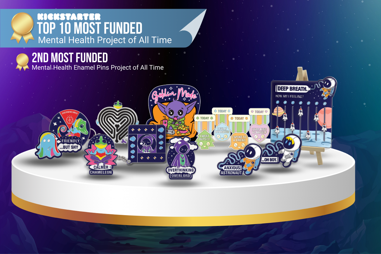 We're Making History with our Mental Health Pins!