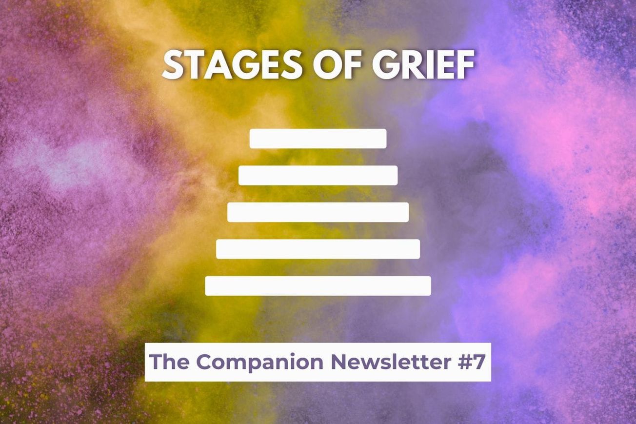 Companion Newsletter #7 | Stages of Grief