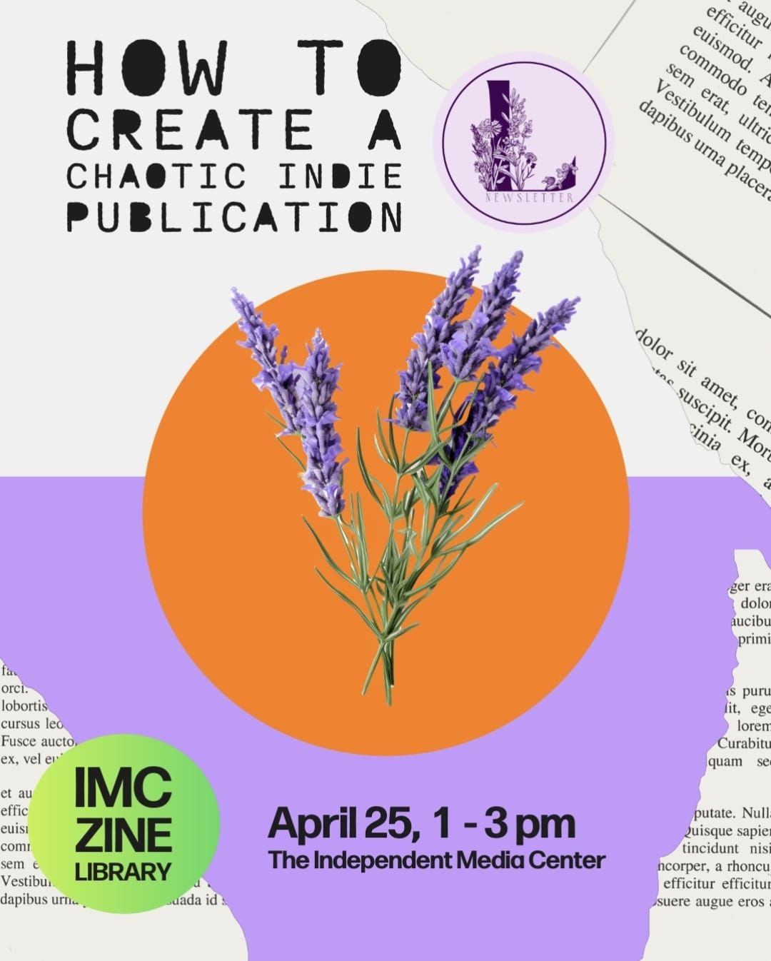 Lavender Workshop and Other Updates!