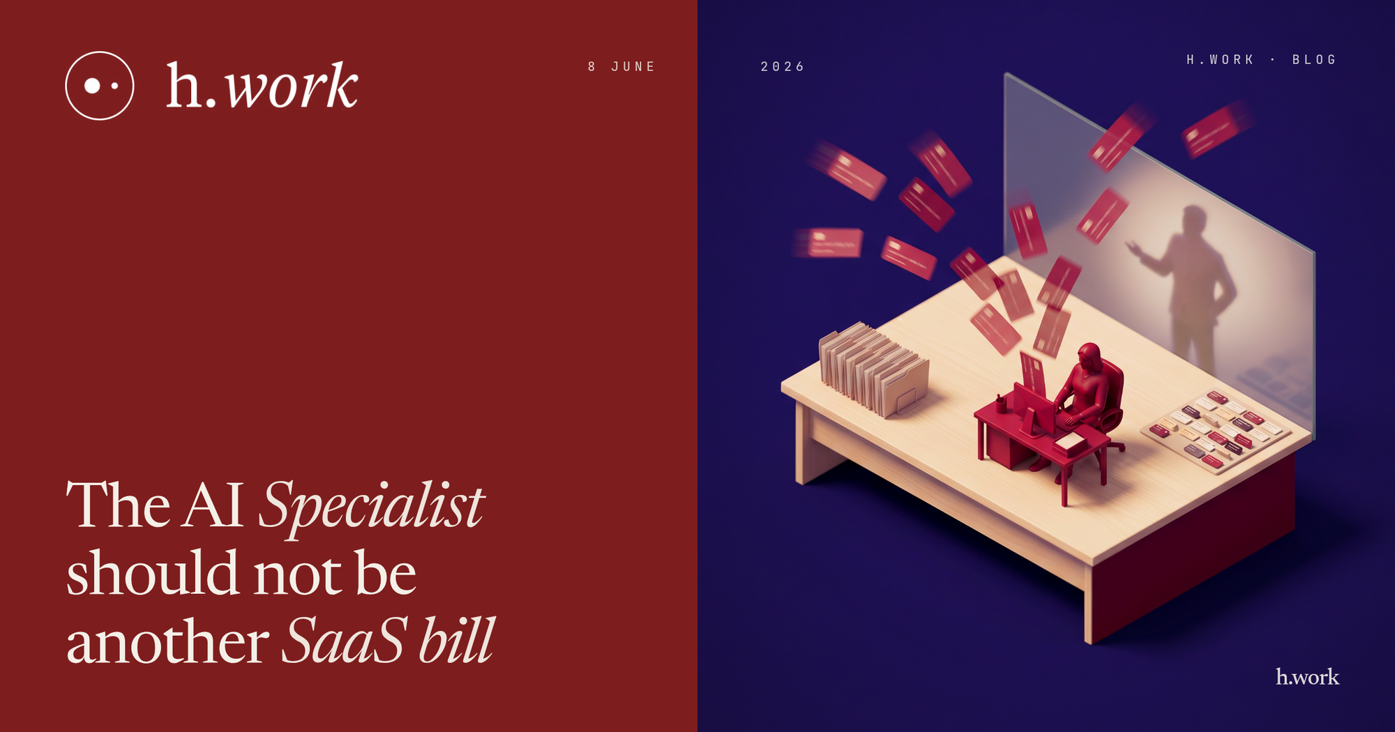 The AI Specialist Should Not Be Another SaaS Bill