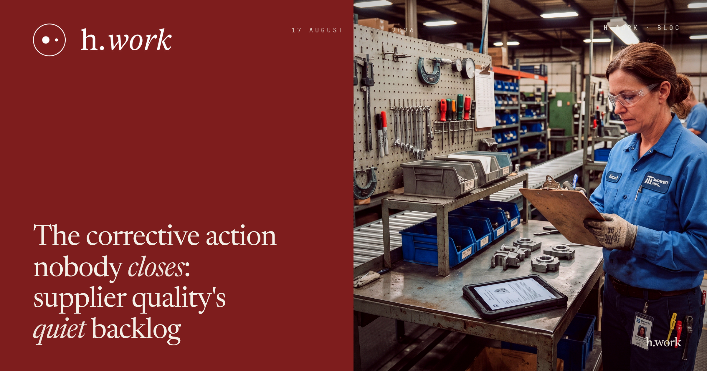 The Corrective Action Nobody Closes