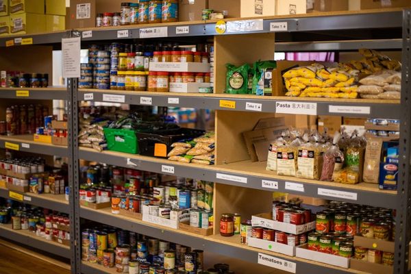 A funny thing happened on the way back from the food pantry