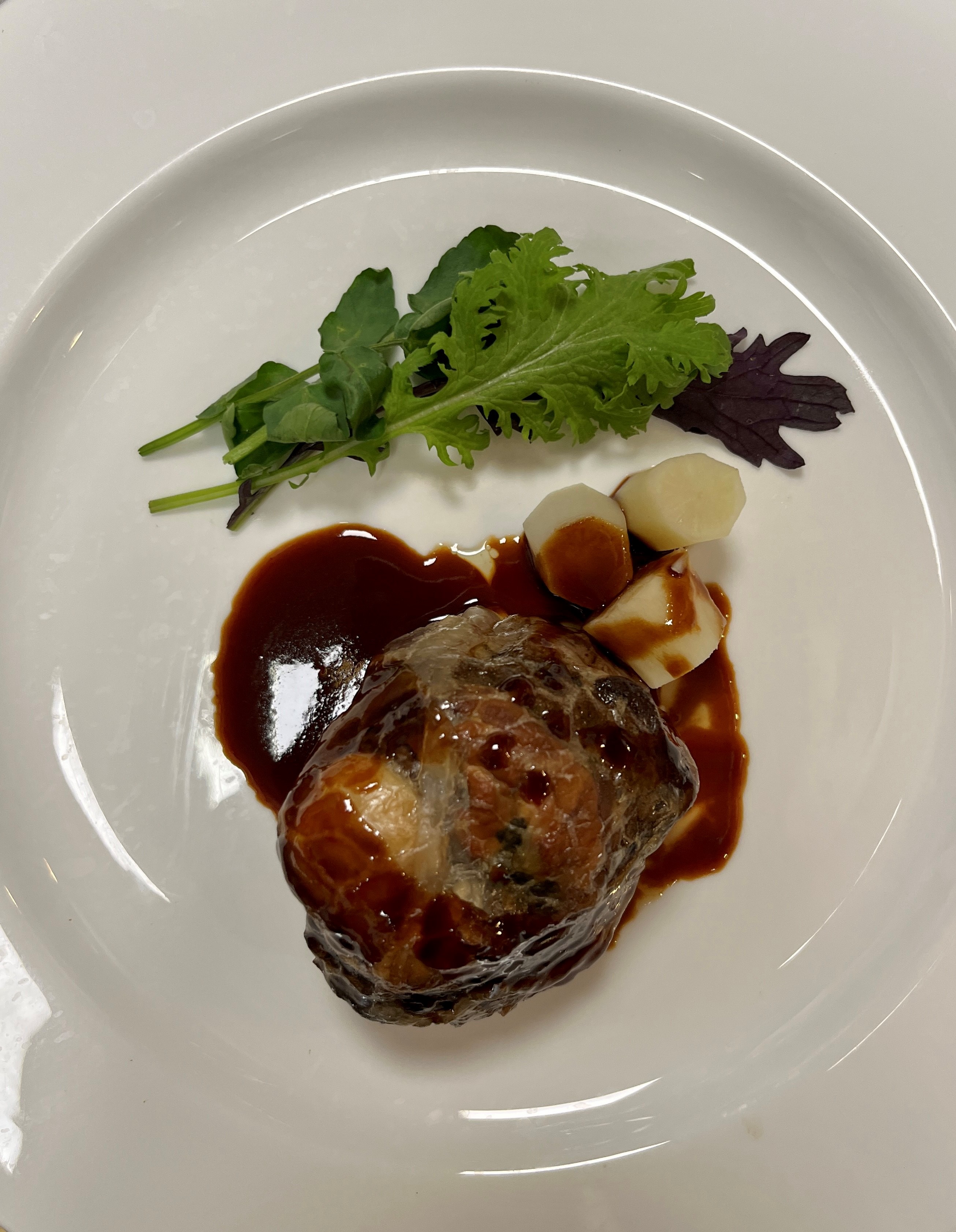 Woodberry Dinner - Beef with oyster course