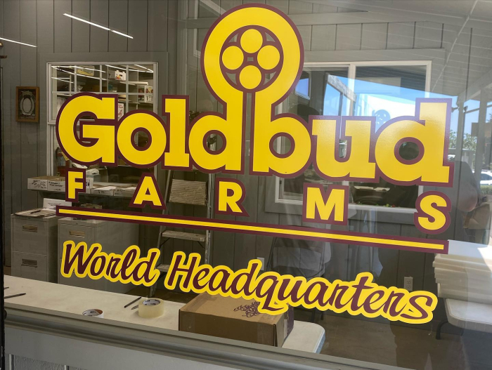 Goldbud Farms HQ storefront