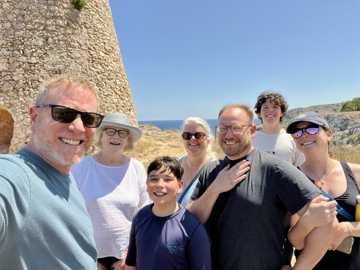 Haas Family in Salento