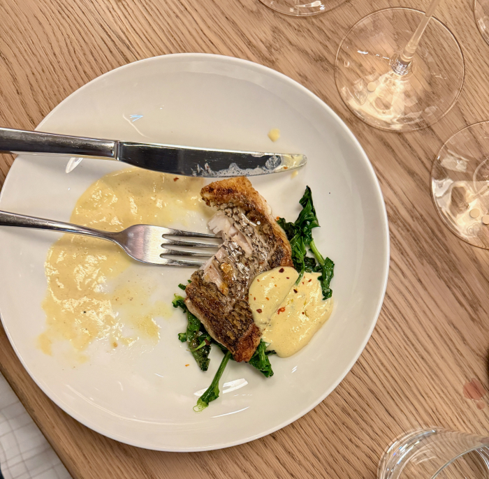 Chambers dinner main course