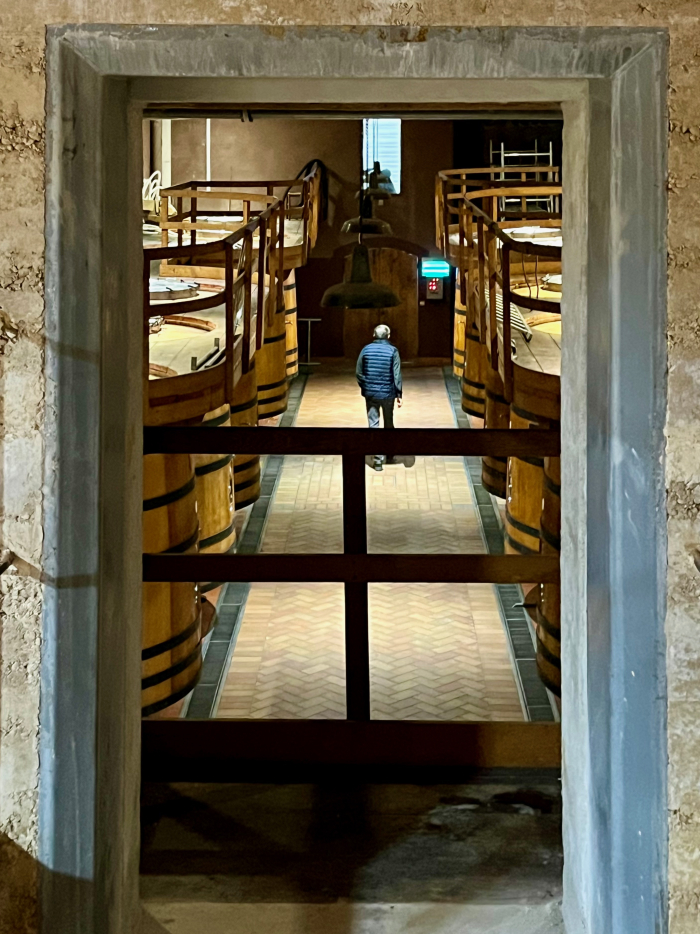 View of cellar from entrance View of cellar from entrance