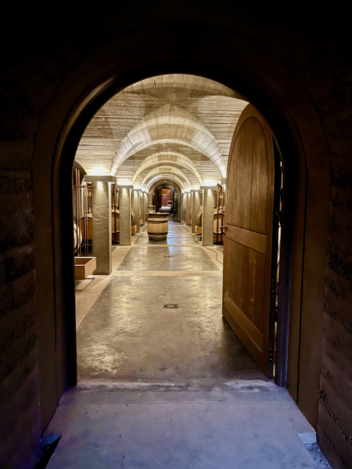 View into white fermentation room View into white fermentation room